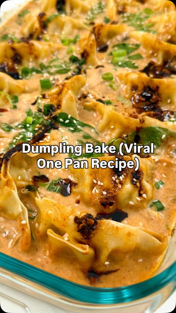 viral dumpling bake recipe