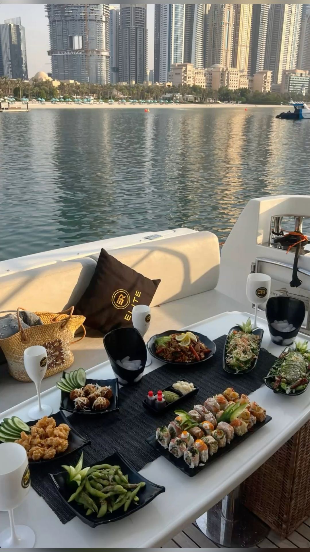 Boat-Side Sushi Platter