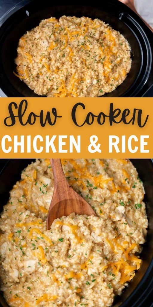 slow cooker chicken and rice recipe